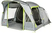 Coleman Tent Vail 4/6, Family Tent for 4/6 Persons, Large Camping Tent with 2/3 Extra-Large Sleeping compartments and Vestibule, Quick to Set up, Waterproof HH 4,000 mm