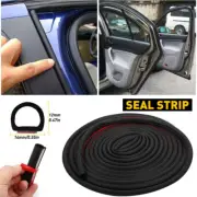 D Shape Seal Rubber Black Hood Door Guard Edge Trim Molding Protector Car Strip (for: Renault)