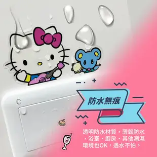 【生活購讚】Hello Kitty防水無痕開關裝飾壁貼~不挑款