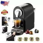 Compact 22oz Espresso Capsule Machine with Automatic Shut-Off - 2 Cup Sizes