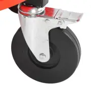 Height Adjustable Rolling Mechanic Stool 300LB Capacity For Garage Shop Chair