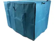 YES4PETS 48' Dog Cat Rabbit Collapsible Crate Pet Cage Canvas Cover Blue