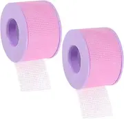 Outanaya Eyelash Extension Tape Set Adhesive Lash Tapes Moderate Viscosity 2 Rolls 2.5cm x 3m Purple for Women