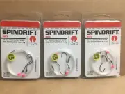 3 Pk VMC Spindrift Rig 14lb Fishing 6 Rigs you choose color model