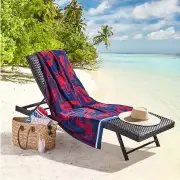 Renee Taylor Jacquard Velour Fresh Catch Beach Towel 2 Pack
