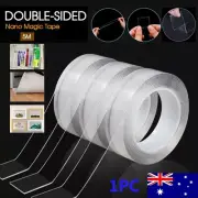 Multi-Function Nano Tape Transparent Reusable Traceless Fixed Double Side