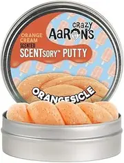 Crazy Aaron's Putty Orangesicle Scentsory Thinking Putty, Orange