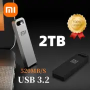 Xiaomi 2TB USB 3.2 Flash Drive Type-C & USB-A Waterproof Metal SSD U Disk for PC