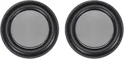 uxcell 2Pcs 2.5 Inches 60mm Bass Speaker Passive Radiator Auxiliary Rubber Vibration Plate Subwoofer DIY Repair