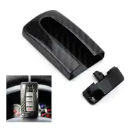 Carbon Fiber GTR Style Key Fob Cover Case For Nissan or Infiniti Oval Remote Key (for: Nissan)