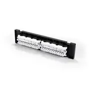 SERVEREDGE 12 Port CAT6 Surface Mount Patch Panel - UTP