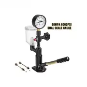 Diesel Fuel Injector Nozzles with Dual Scale Gauge Common Rail Pressure Tester