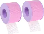 FRCOLOR 2 Rolls Tape Duo Lash Adhesive Non-woven Fabric Tape for Lash Extensions
