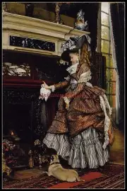 The Fireplace - DIY Chart Counted Cross Stitch Patterns Needlework Embroidery