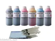 6x250ml dye refill ink kit for HP 84 85 DesignJet 30 30n 50PS 90 90gp 90r 130nr