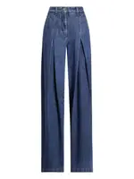 [Dolce & Gabbana] Dolce & Gabbana-Jeans Cinque Tasche Con Pinces-Donna 44 IT