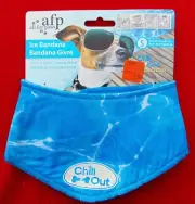 AFP DOG CHILL OUT BANDANA NECK WRAP COLLAR COOLER ~ SIZE SMALL ~ BRAND NEW