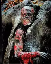 Charred Walker Stuck The Walking Dead AMC TV Poster 10.5"x14"