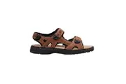 Mens Hush Puppies Simmer Tan Sandals Leather Shoes