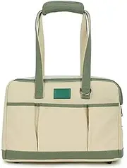 Pet Travel Handbag Dog Carrier Purse Small Animal Purse Puppy Bag Comfortable Canvas Portable Shoulder Bag Dog Satchel for Small Dogs Cats to Outdoor Travel,Green