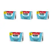 5PK Sweet First Aid Allergy to Work Mints Fresh Breath Candy 2 Blisters 9x6cm