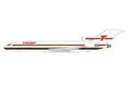 G2TPS945 GeminiJets 727-200 1/200 Model N918TS Trump Shuttle