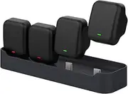 Doohoeek Charger Station Compatible with Whoop Power Pack 5.0 2025 & Battery Pack 4.0, Multiple USB-C Charging Hub Family-Sized Charger Station Portable (Station ONLY)