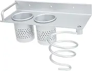 OSOLADY Home Accessories Bathroom Storage Hair Dryer Stand for Salon Use Shelf Tool Style Bathroom Organizer Blow Dryer Toiletries Hairdryer Stable Hair Dryer Holder Stand