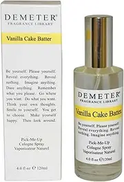 [Demeter] Vanilla Cake Batter Pick-me Up Cologne Spray 4.0 Oz/ 120 Ml, 313 g