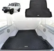 AUSGO 3D Cargo Mat Compatible with Toyota Landcruiser 76 Land Cruise 76 LC76, All-Weather Heavy Duty Boot Liner Luggage Tray Trunk Mat