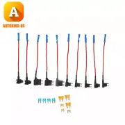 3 x Low Profile +4 x Mini+3 x Standard Add-a-Circuit Fuse Adapter w/ Blade Fuse