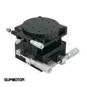 LT100-L-2 XYZR Axis Manual Linear Stage Manual Sliding Platform 100MM*100MM sup