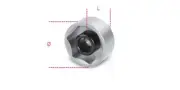 Beta Tools 3075A 30 Motorcycle Wheel Hub Nut Hex Socket 30mm 030750030
