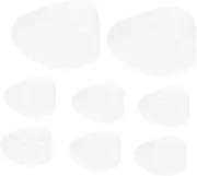 10pcs Hat Support Hat Insert Cap Stand Baseball Hat Display Cap Inserts for Shape Hat Shaper for Washing Baseball Cap Support Cap Shaper for Baseball Caps Transparent Plastic