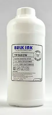 White Digital Textile Pigment Ink for Inkjet Printers 4720 TP5602W 1KG