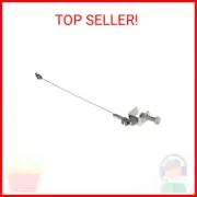 Flexible Iron Cord Minder | Silver Powder Coated | 18-Inch High