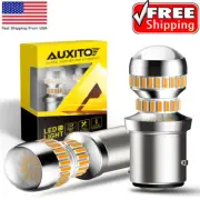 AUXITO LED Side Marker Light Bulb Anti Hyper Flash 1157 2057 2357 7528 BAY15D 2X