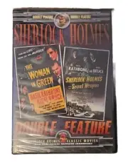 Double Feature Sherlock Holmes The Woman In Green 1945 Secret Weapon 1942 (DVD)