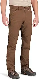 [TK Flex] Rise Technical Pants for Men, Lightweight Cotton/Nylon Fabric, Quick Dry, Breathable, 8 Pockets
