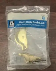 NIP EVERBILT 245 577 Light Duty Window SASH LOCK bright brass finish