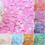 Glitter Shell Sequins Loose Pvc Paillettes Embellishment Craft Decoration 10g