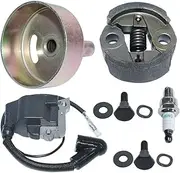 9 Tooth Clutch Drum Ignition Coil Bolt Washer Kit for Fits for Hon/da GX25 GX 25 4 Stroke Lawn Mower Engine Spare Replace Part