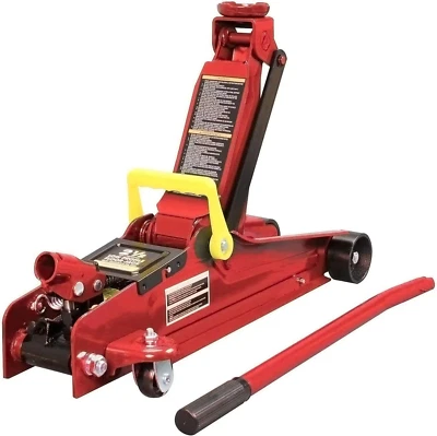 T825051-1 Hydraulic Low Profile Trolley Floor Jack with Single Piston Quick Lif