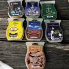 Scentsy Wax Bars Melts Lot Of 7 Scary/Disney/Minions/Signature Treats/ Harry Pot