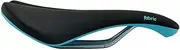 Fabric Scoop Elite Gel Radius MTB Road Bike Comfort Saddle, Black x Blue, VL1952