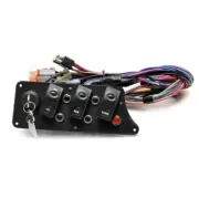 Glastron Boat Ignition Switch Panel 025-4418 | SSV-175 Black Plastic