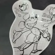 Disney 90 Years Of Magic Mickey Mouse Sketchbook 10.5” Spoon Rest Kitchen Décor