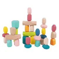 在飛比找ETMall東森購物網優惠-Tooky Toy Co 32個裝疊石遊戲1pc