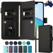 For Redmi Note 13 14 Xiaomi 14T POCO X6 X7 Case Wallet Leather Shockproof Cover