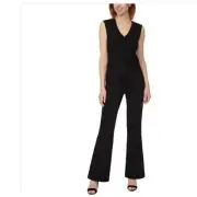 BUFFALO by David Bitton Ladies' Ponte Sleeveless Jumpsuit, Black, XL